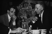 Riz Ortolani with Stan Kenton at the Hollywood house of the famous musician