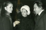 Catherine Spaak con Riz e Katyna